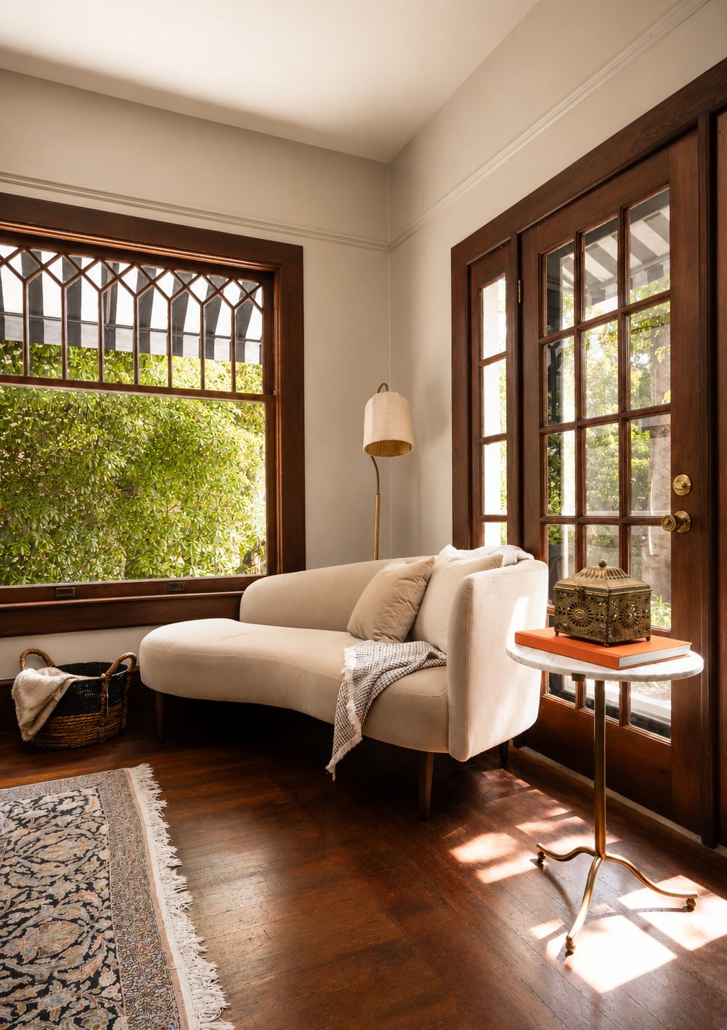 A Private Patio at The De La Vina Inn, Santa Barbara