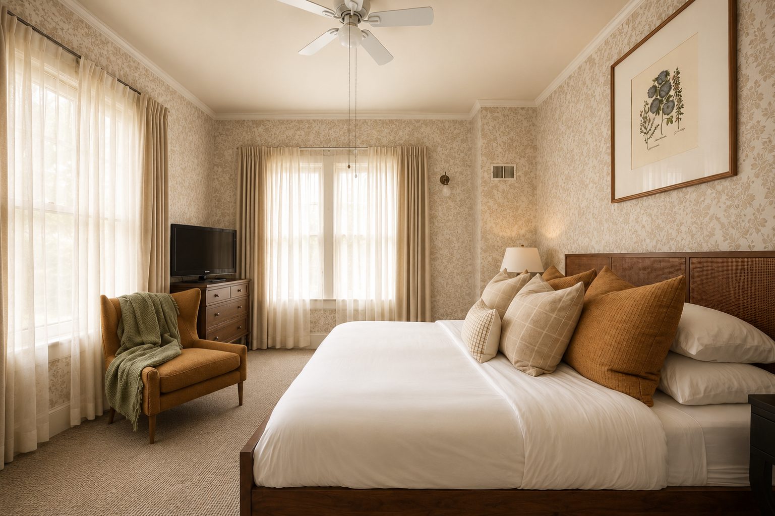 The Darcy Room at The De La Vina Inn, Santa Barbara