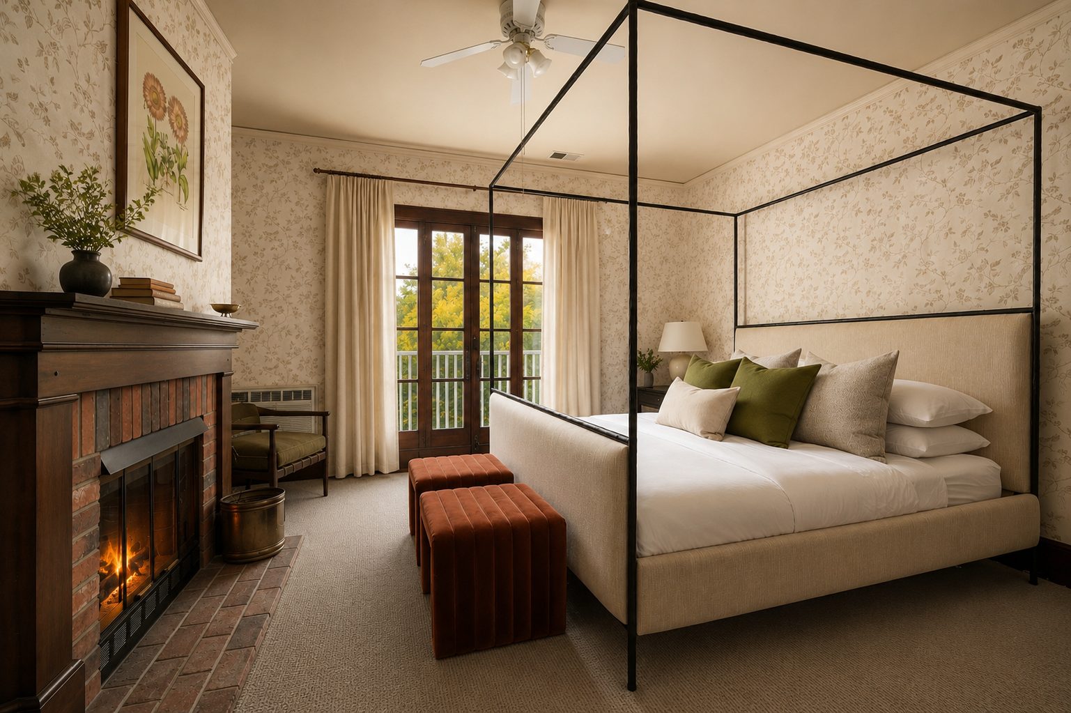 The Victoria Room at The De La Vina Inn, Santa Barbara